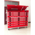 Heavy Duty Chinese supplier drawers steel tool chest with casters